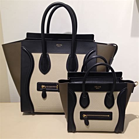 colors of celine luggage bag